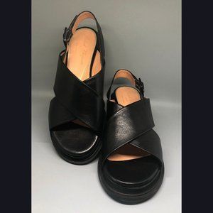 CLERGERIE Caliente Cross Strap Sandal US 7.5/EU 38